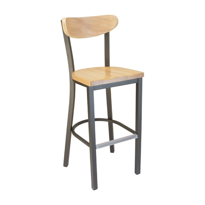 Park Avenue Kidneyback Metal Chair With, Park Avenue Bar Stools