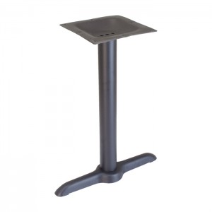 22" end base - dining height - Onyx Black