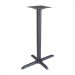22"x30" bar height table base - Onyx Black