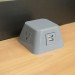 Receptacle - 2 outlets 1 USB Duplex - Gloss Gray